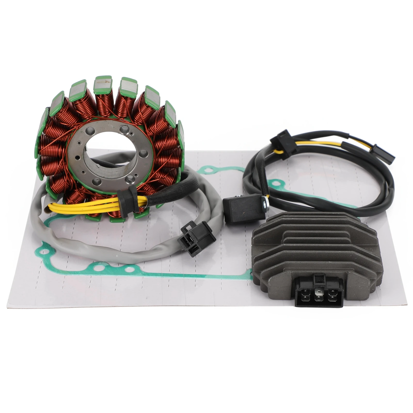 Artudatech Generator Stator Regulator Rectifier Gasket Set for Kawasaki Ninja 250 2008 2009 2010 2011 2012
Artudatech Generator Stator Regulator Rectifier Gasket Set for Kawasaki Ninja 250 2008 2009 2010 2011 2012