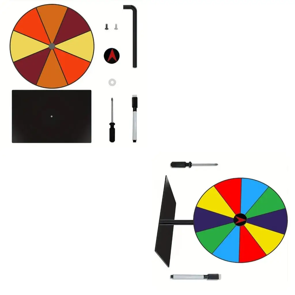 Стираемое колесо фортуны. Счастливые розыгрыши. Вращающиеся колеса. Настольная пластина для призового хода.
Стираемое колесо фортуны. Счастливые розыгрыши. Вращающиеся колеса. Настольная пластина для призового хода.