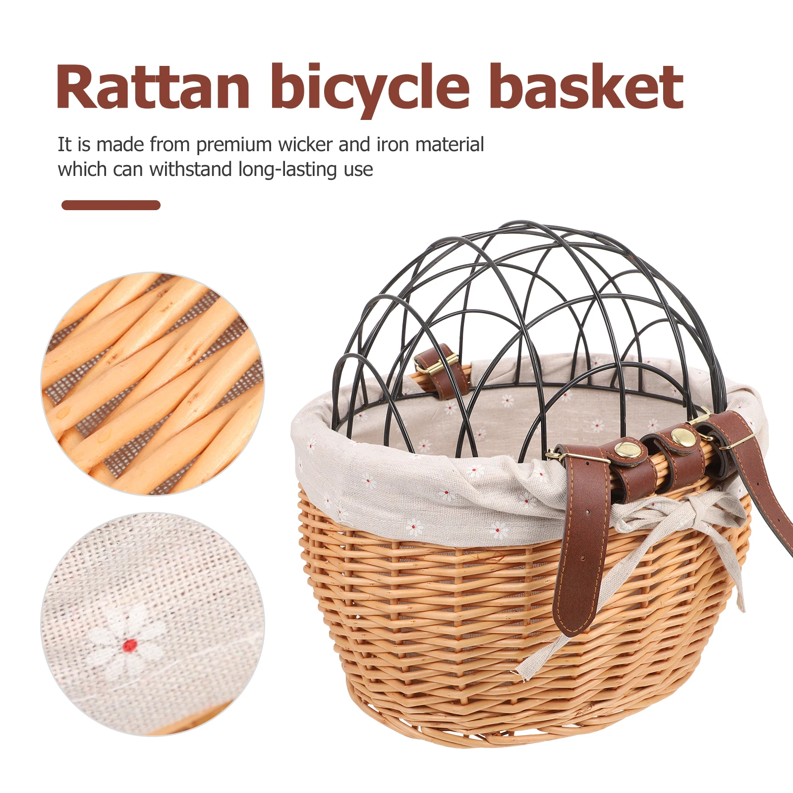 Pet Bicycle Basket Durable Load Bearing Attach Front Handlebars Large Capacity Cats Dogs Bike Carrier Cycling Frame Bag Storage
Pet Bicycle Basket Durable Load Bearing Attach Front Handlebars Large Capacity Cats Dogs Bike Carrier Cycling Frame Bag Storage