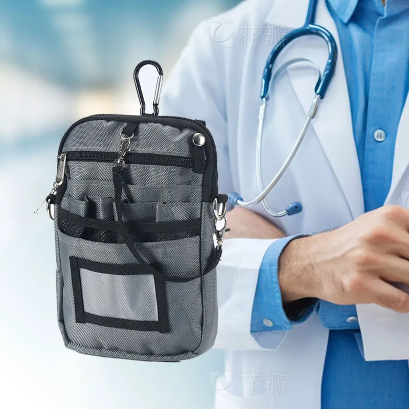 Nurse Utility Waist Pack Medical Tool Organizer with Multiple Pockets for Scissors Penlight Stethoscope Essentials
Nurse Utility Waist Pack Medical Tool Organizer with Multiple Pockets for Scissors Penlight Stethoscope Essentials