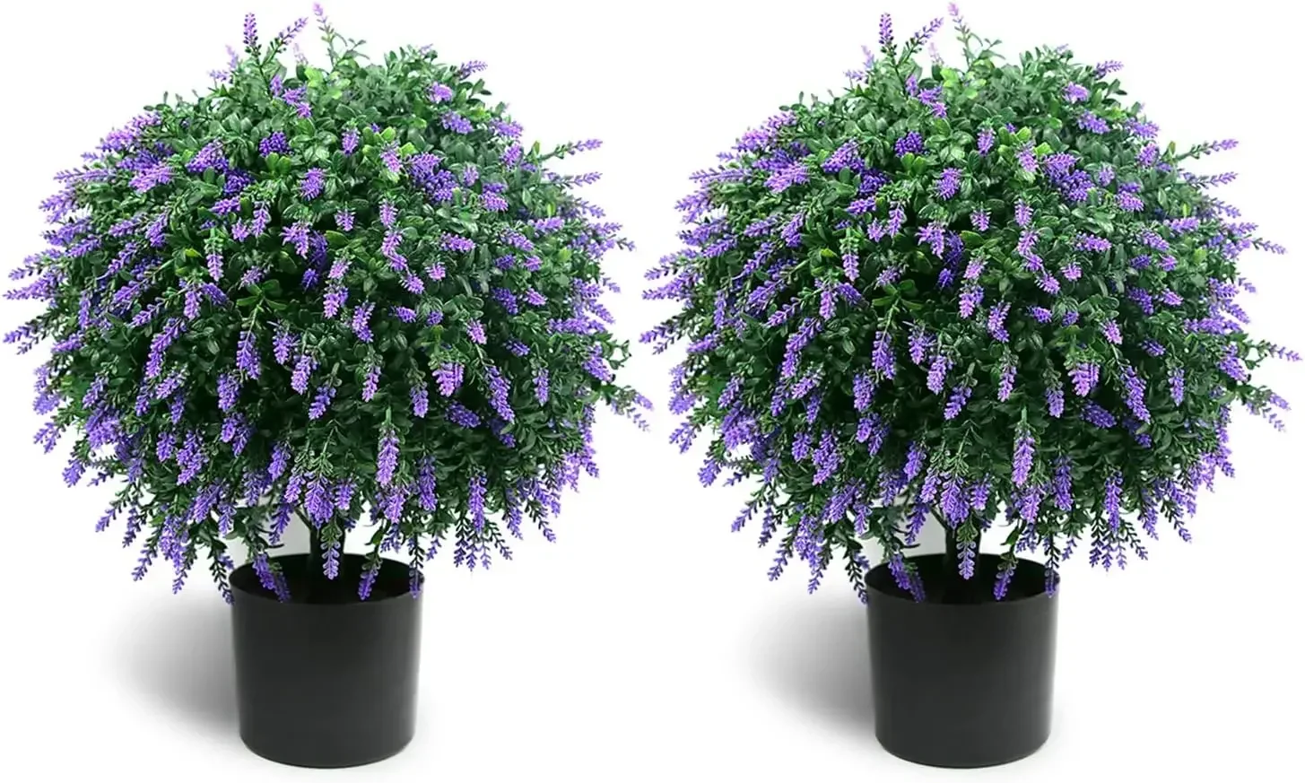 Artificial Lavender Topiary Ball Tree Potted Bushes Set 2 Pack 216 Inches Tall UV Resistant Indoor Outdoor Home Garden Purple
Artificial Lavender Topiary Ball Tree Potted Bushes Set 2 Pack 216 Inches Tall UV Resistant Indoor Outdoor Home Garden Purple