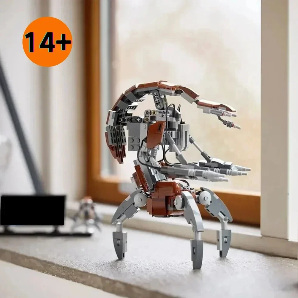 Hot Spcae Buildable Droideka Model Creative Building Blocks Sets Movie Fan Gifts And Home Decoration Idea For Adults Kids 583Pcs
Hot Spcae Buildable Droideka Model Creative Building Blocks Sets Movie Fan Gifts And Home Decoration Idea For Adults Kids 583Pcs