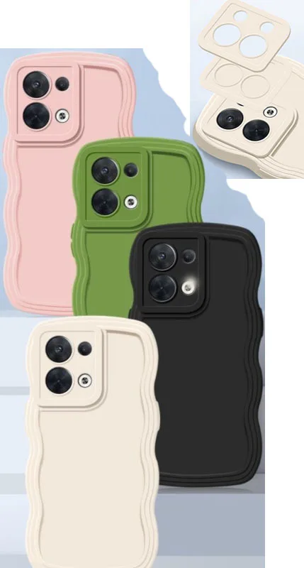 Coque For Oppo Reno 8 5G Case Luxury Soft Silicone Phone Cover For Oppo Reno 12 10 13 8 Pro Plus Case Big Wave Candy Shell Funda
Coque For Oppo Reno 8 5G Case Luxury Soft Silicone Phone Cover For Oppo Reno 12 10 13 8 Pro Plus Case Big Wave Candy Shell Funda