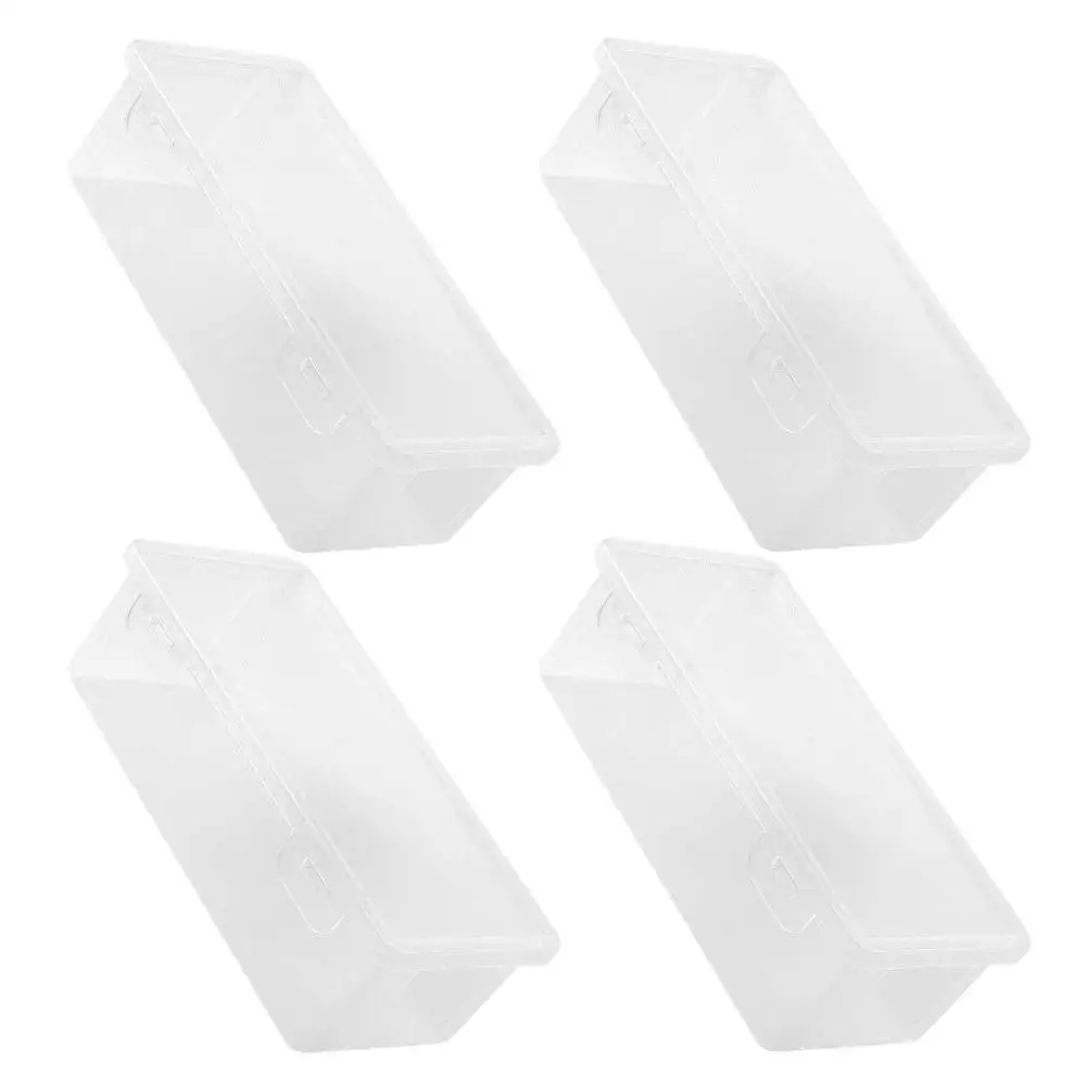 4Pcs Large Capacity Stationery Box Clear Plastic Pencil Case Stackable Design Organizer Small Storage Boxes Students
4Pcs Large Capacity Stationery Box Clear Plastic Pencil Case Stackable Design Organizer Small Storage Boxes Students