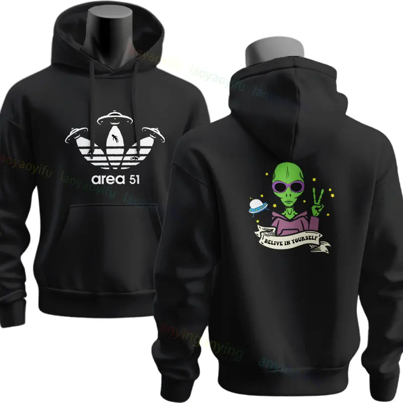 Fashion Aliens Belive in Yourself Graphic Hoodie Casual Long Sleeve Street Style Sweatshirt Sportswear for Fall & Winter
Fashion Aliens Belive in Yourself Graphic Hoodie Casual Long Sleeve Street Style Sweatshirt Sportswear for Fall & Winter