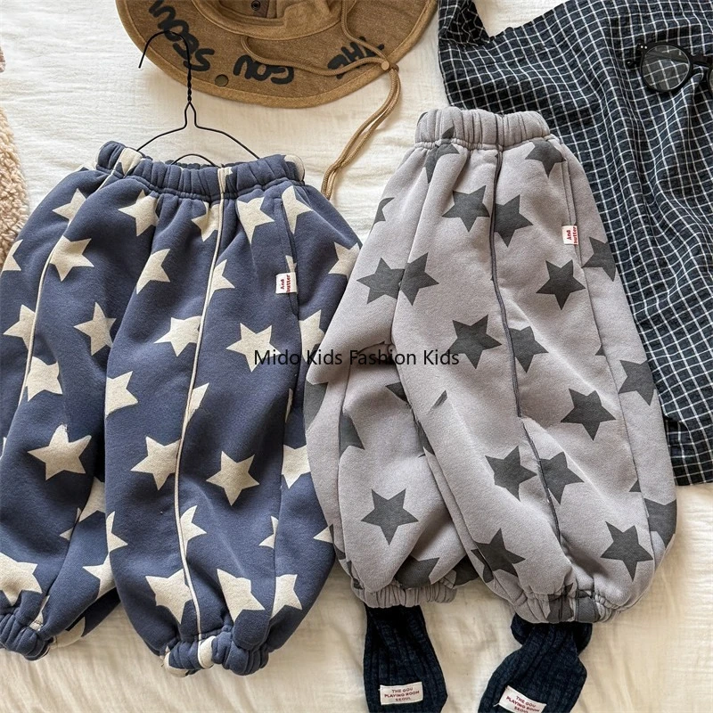 12M-8Y Boys Girls Fleece Joggers Winter Pants Korean Style Thick Warm Trousers Autumn Outfit 80-130cm
12M-8Y Boys Girls Fleece Joggers Winter Pants Korean Style Thick Warm Trousers Autumn Outfit 80-130cm