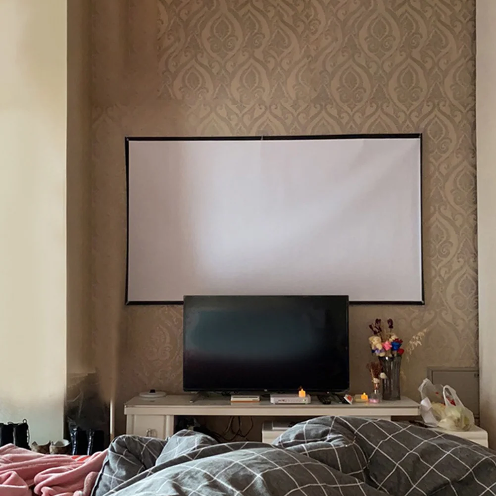 Portable Projector Screen Foldable 16:9 White Indoor Outdoor Home Office Theater Classroom Camping High Definition Durable
Portable Projector Screen Foldable 16:9 White Indoor Outdoor Home Office Theater Classroom Camping High Definition Durable