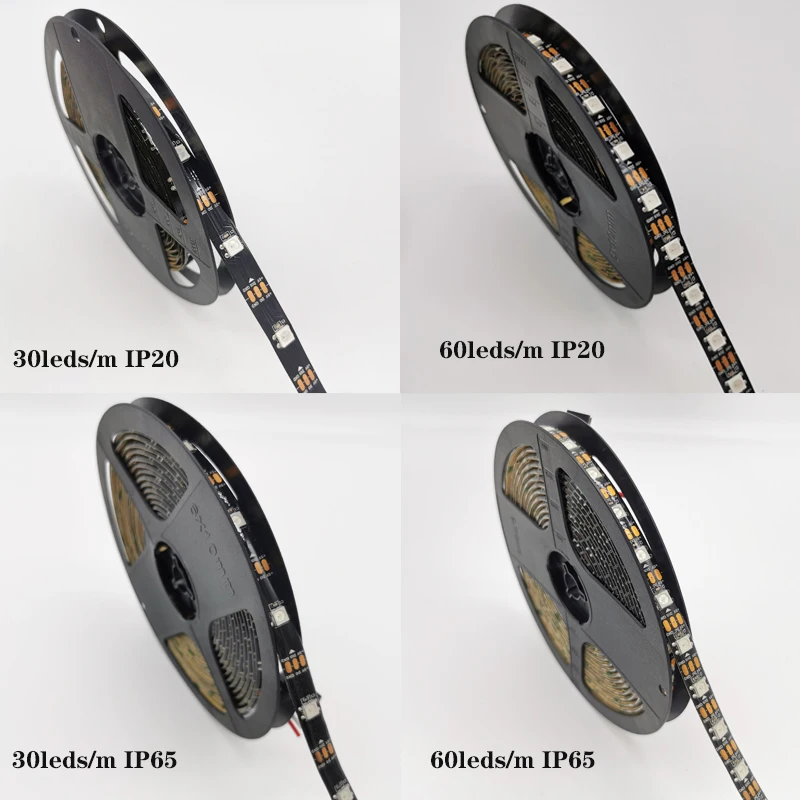 WS2811 WS2812B Пиксельная умная RGB Светодиодная лента индивидуально Адресуемая 30/60 светодиодов/м светильник 5 в постоянного тока 12 В 5 м RGB лента Черная/белая печатная плата
WS2811 WS2812B Пиксельная умная RGB Светодиодная лента индивидуально Адресуемая 30/60 светодиодов/м светильник 5 в постоянного тока 12 В 5 м RGB лента Черная/белая печатная плата