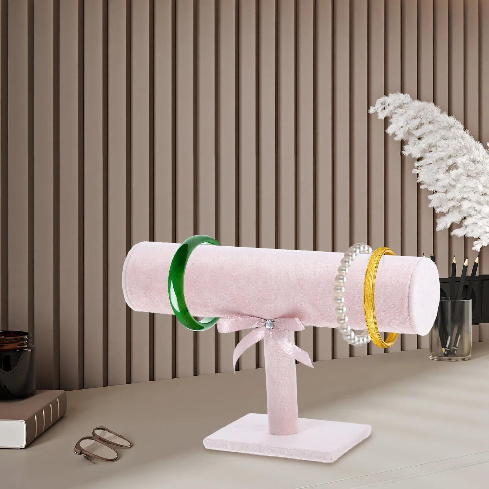 Bracelet Display Stand Creative Elegant Jewelry Holder Home Hairband Organizer Tool Bangle Storage Rack Necklace Display Stand
Bracelet Display Stand Creative Elegant Jewelry Holder Home Hairband Organizer Tool Bangle Storage Rack Necklace Display Stand