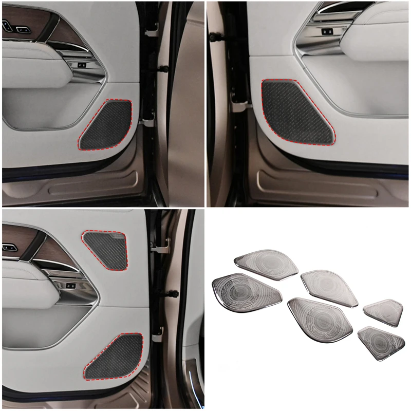 For Land Rover Range Rover Vogue 2023 Stainless Steel Car Door Horn Grille Horn Guard Panel Sticker Interior Molding Accessories
For Land Rover Range Rover Vogue 2023 Stainless Steel Car Door Horn Grille Horn Guard Panel Sticker Interior Molding Accessories