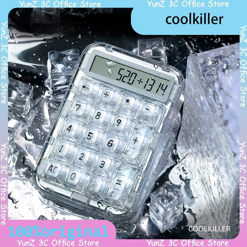 Cookiller Small Number Mechanical Keyboard Pad Transparent Calculator Rechargeable Portable Office Keyboard Gift
Cookiller Small Number Mechanical Keyboard Pad Transparent Calculator Rechargeable Portable Office Keyboard Gift