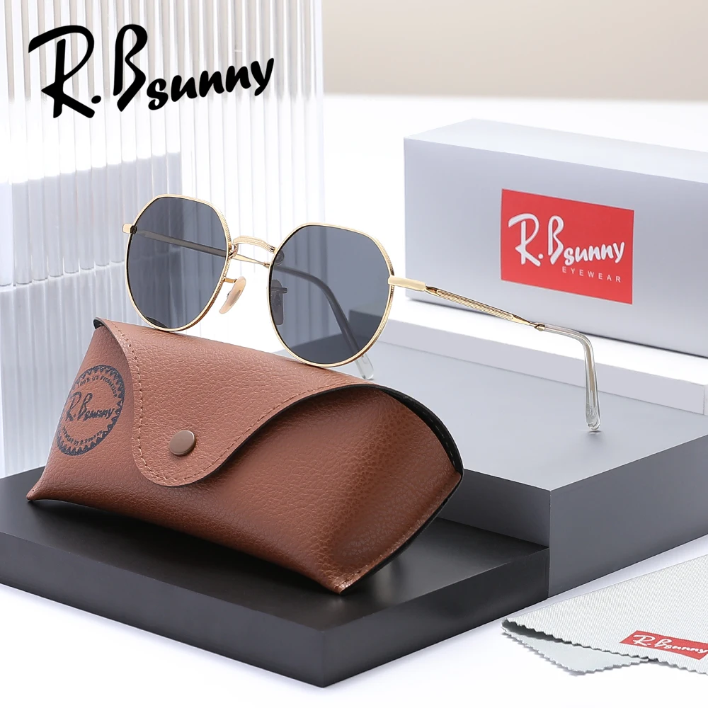 RBsunny Fashion Round Sunglasses Men Women Vintage Metal Thin Frame Driving Glasses Luxury Brand Polarized UV400 Alloy Eyewear
RBsunny Fashion Round Sunglasses Men Women Vintage Metal Thin Frame Driving Glasses Luxury Brand Polarized UV400 Alloy Eyewear