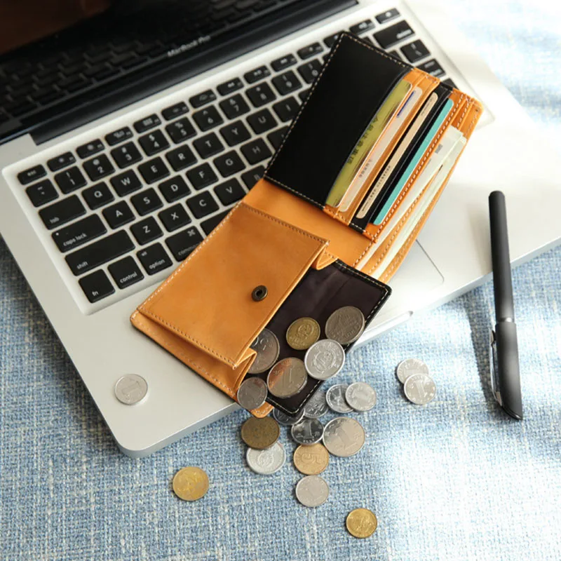 Genuine Cowhide Leather Pouch Money Bag Tickets Organizer Credit Card Cover Button Solid Bank Card Holder Portable Coin Purse
Genuine Cowhide Leather Pouch Money Bag Tickets Organizer Credit Card Cover Button Solid Bank Card Holder Portable Coin Purse