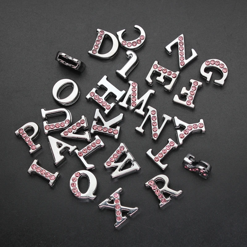 10pcs 8mm Slide Letters Charms Alphabet Alloy Rhinestone Fit 8mm Bracelet Collar Key Chain DIY Jewelry Making Women Kids Gift
10pcs 8mm Slide Letters Charms Alphabet Alloy Rhinestone Fit 8mm Bracelet Collar Key Chain DIY Jewelry Making Women Kids Gift