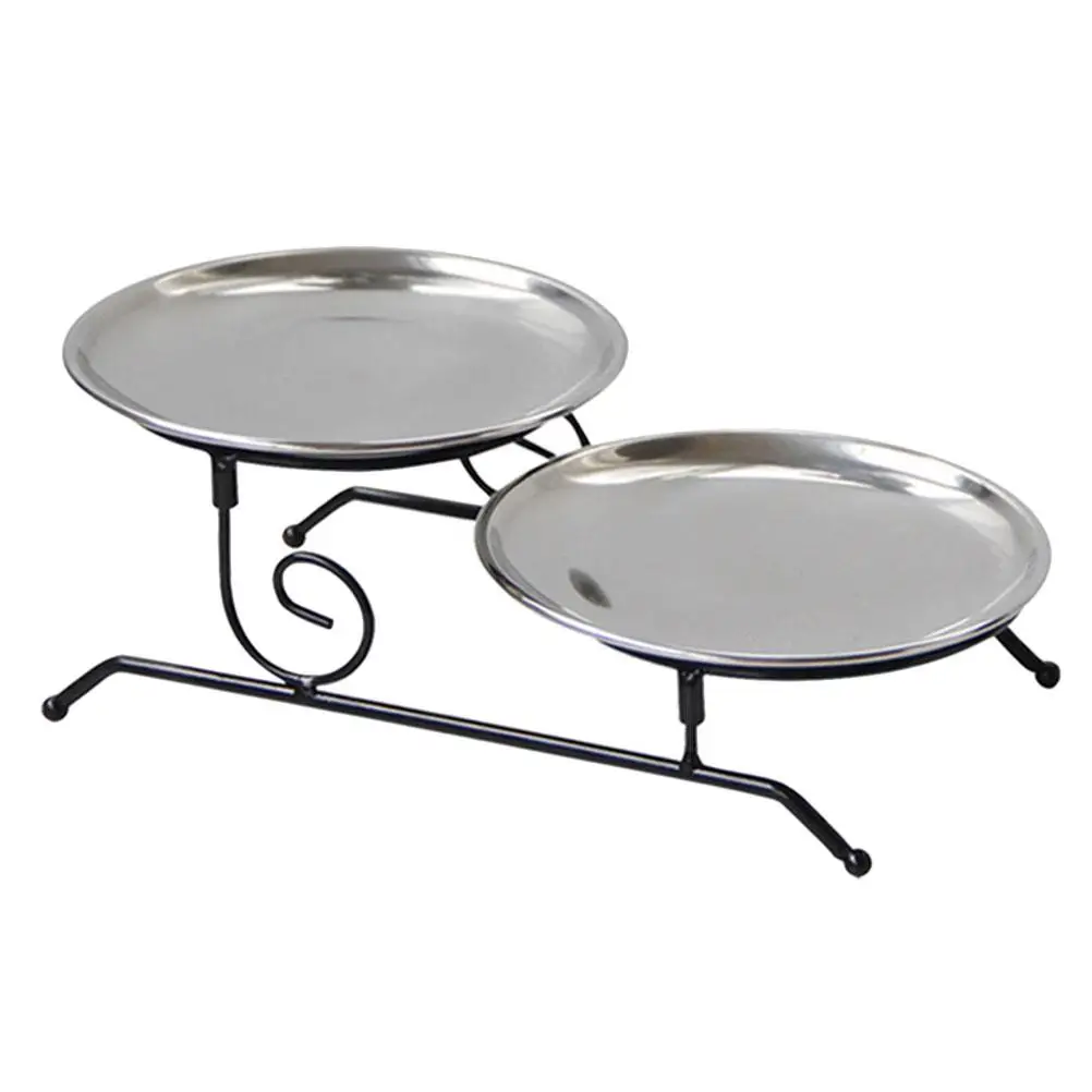 Double Layer Cake Stand Iron Holder Storage Shelf Plate for Desserts Candies Fruits Premium Material Sturdy Safe
Double Layer Cake Stand Iron Holder Storage Shelf Plate for Desserts Candies Fruits Premium Material Sturdy Safe