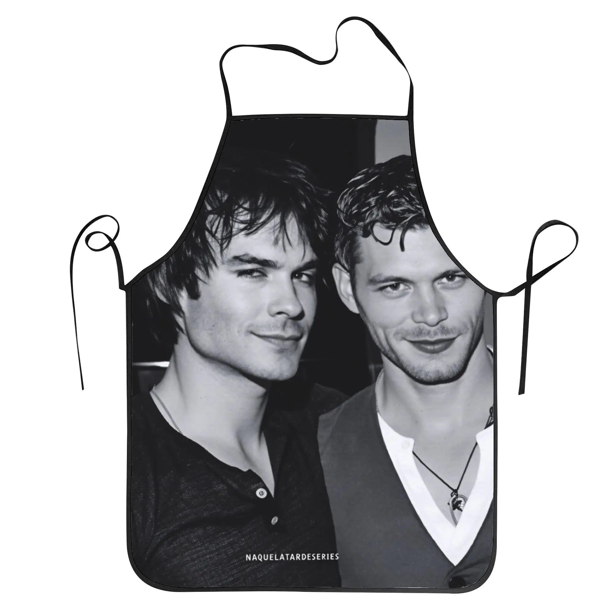 The Vampire Diaries Damon salvatore Apron Household Fashion Kitchen Accessories Barber Home Aprons without Pocket
The Vampire Diaries Damon salvatore Apron Household Fashion Kitchen Accessories Barber Home Aprons without Pocket
