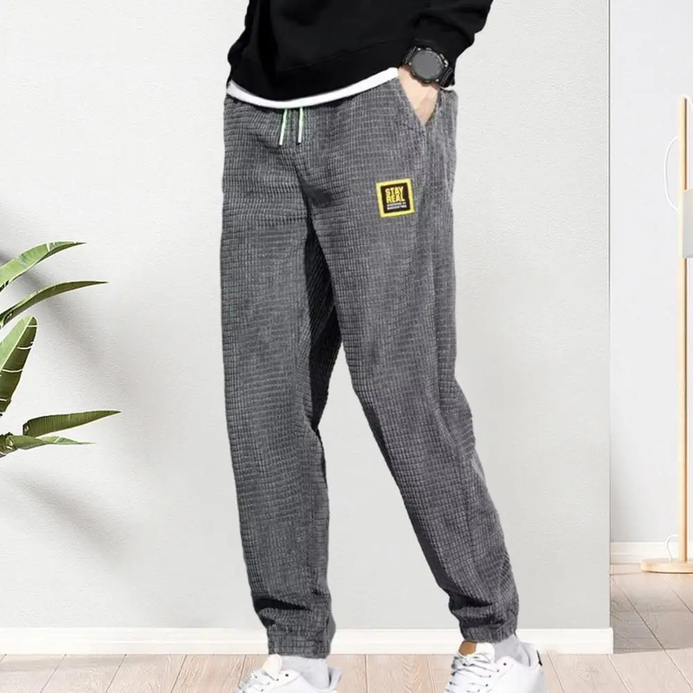 Versatile Harem Pants Straight Corduroy Pants Men's Slim Fit Corduroy Pants Stylish Autumn/winter Trousers with Elastic Waist
Versatile Harem Pants Straight Corduroy Pants Men's Slim Fit Corduroy Pants Stylish Autumn/winter Trousers with Elastic Waist