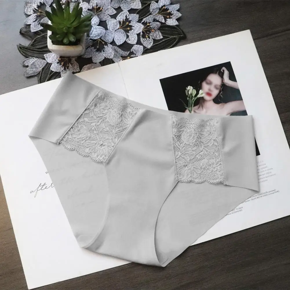 Women Solid Color Underpants Lace Underwear Set for Women Low Waist No Show Bikini Panties Sexy Slip Underpants with Elasticity
Women Solid Color Underpants Lace Underwear Set for Women Low Waist No Show Bikini Panties Sexy Slip Underpants with Elasticity