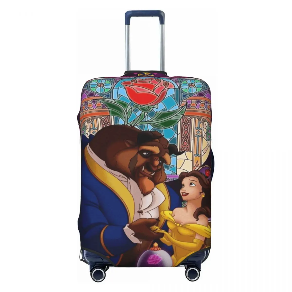 Custom Beauty And The Beast Movie Suitcase Cover Dust Proof Luggage Covers Protector for 18-32 inch 
Custom Beauty And The Beast Movie Suitcase Cover Dust Proof Luggage Covers Protector for 18-32 inch