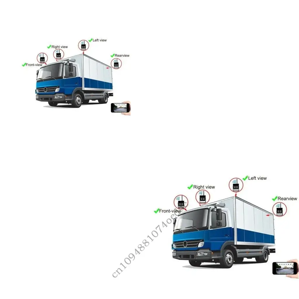 Wireless Vehicle Backup Camera With 170 Degree View And Night Visibilities For Trucks
Wireless Vehicle Backup Camera With 170 Degree View And Night Visibilities For Trucks