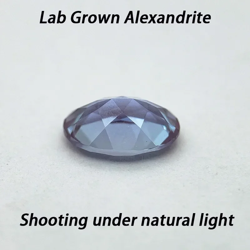 Lab Grown Alexandrite Gem Oval Cut Purple Color Charms Beads for DIY Jewelry Making Materials Selectable AGL Certificate
Lab Grown Alexandrite Gem Oval Cut Purple Color Charms Beads for DIY Jewelry Making Materials Selectable AGL Certificate