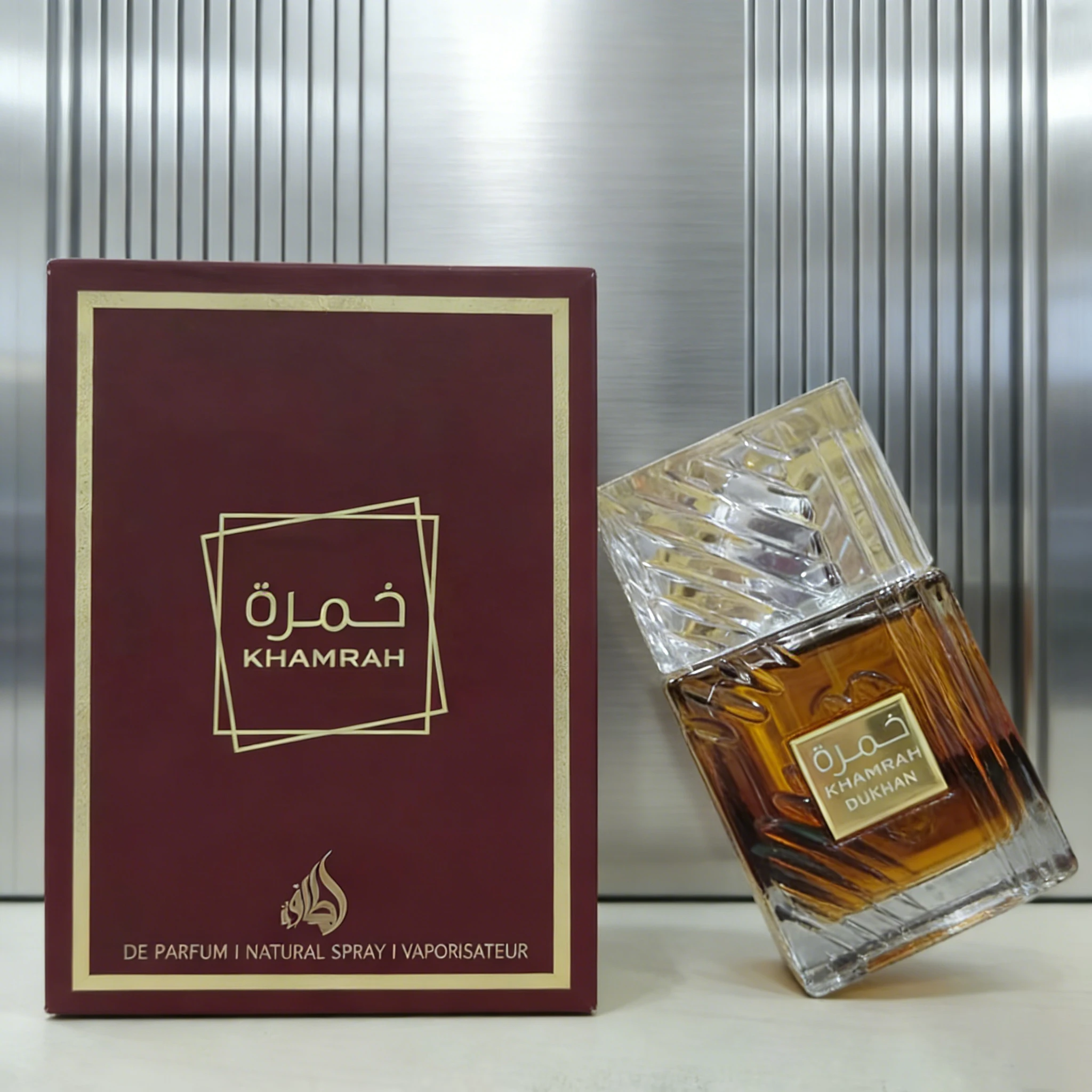 Парфюмерный спрей Lattafa Khamrah Dukhan для мужчин и женщин, стойкий аромат, подходит для любого случая, идеальный праздничный подарок
Парфюмерный спрей Lattafa Khamrah Dukhan для мужчин и женщин, стойкий аромат, подходит для любого случая, идеальный праздничный подарок