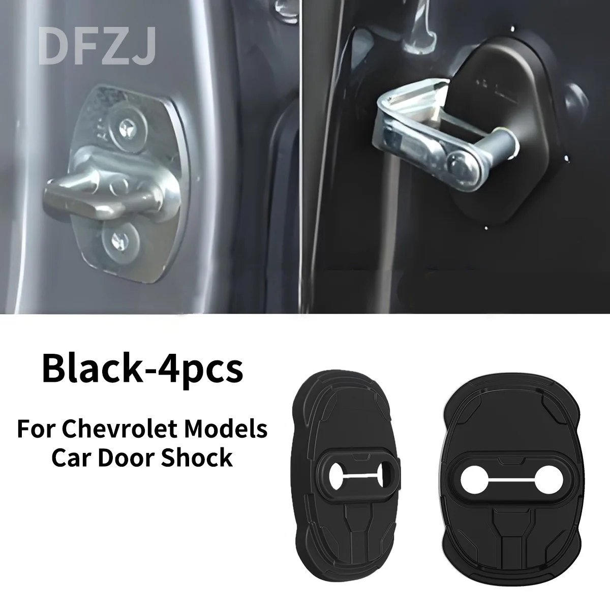 4Pcs Silicone Door Lock Covers For Chevrolet Malibu Equinox Silent Shock Absorber Anti-Rust Protective Accessories Black
4Pcs Silicone Door Lock Covers For Chevrolet Malibu Equinox Silent Shock Absorber Anti-Rust Protective Accessories Black