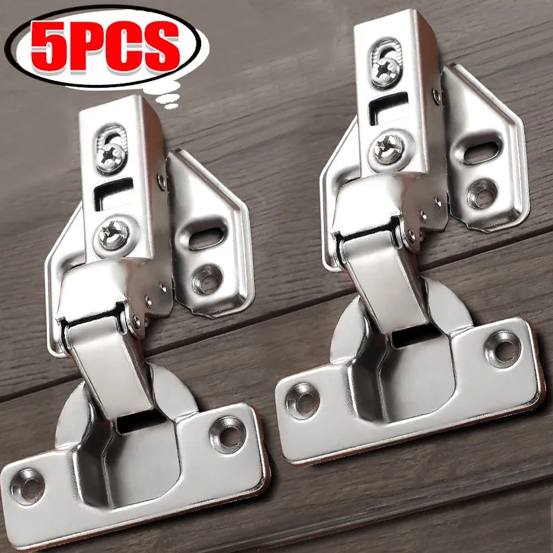 5/1Pcs Stainless Steel Hinge Furniture Hardware Soft Close Damper Buffer Home Wardrobe Cupboard Concealed Corner Hinge Fittings
5/1Pcs Stainless Steel Hinge Furniture Hardware Soft Close Damper Buffer Home Wardrobe Cupboard Concealed Corner Hinge Fittings