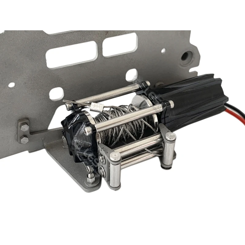 Lesu Electric Winch With Install Bracket for 1/14 Tamiya Tractor Actros 1851/56335 Rc Truck Toys Diy Upgrade Accessories
Lesu Electric Winch With Install Bracket for 1/14 Tamiya Tractor Actros 1851/56335 Rc Truck Toys Diy Upgrade Accessories