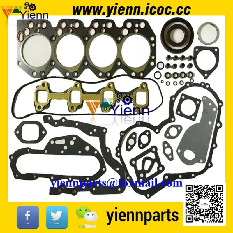 For Toyota 3B 13B 13BT 13B-REW 13B-RE Full Overhaul Gasket Kit 04111-58018 04111-58020 With Head Gasket Fit Dyna Coaster Engine
For Toyota 3B 13B 13BT 13B-REW 13B-RE Full Overhaul Gasket Kit 04111-58018 04111-58020 With Head Gasket Fit Dyna Coaster Engine