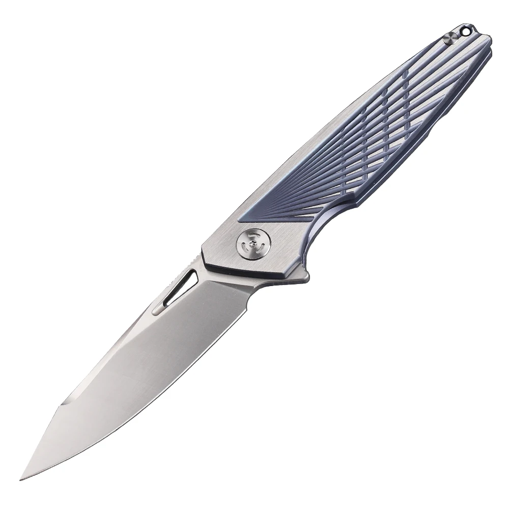 Titanium Alloy Anti Slip Handle High Quality M390 Steel Self Defense Wilderness Survival Small Army Knife Wild Folding Knife
Titanium Alloy Anti Slip Handle High Quality M390 Steel Self Defense Wilderness Survival Small Army Knife Wild Folding Knife