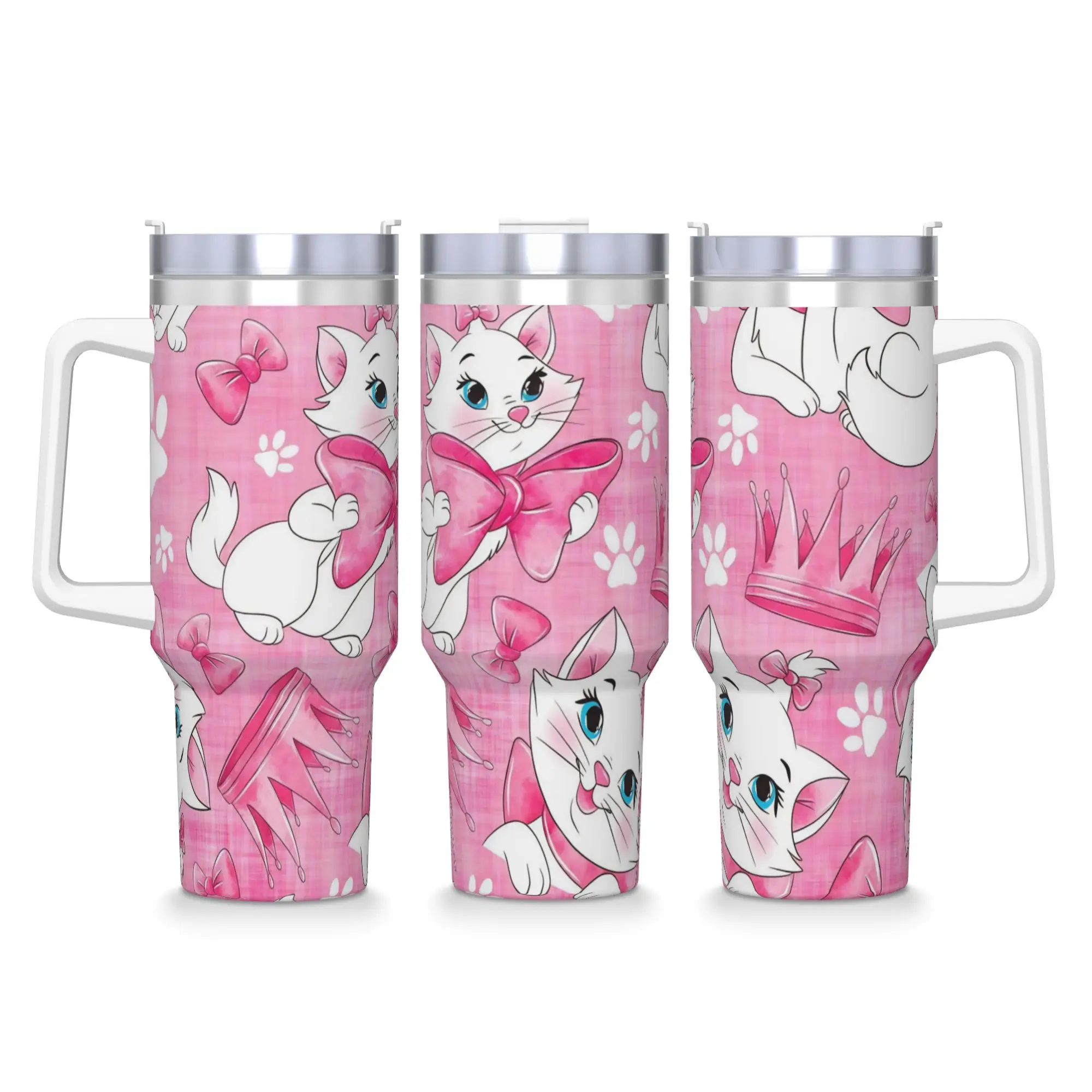 40OZ Stainless Steel Tumbler Cartoon Marie Cat Thermal Cups Heat Preservation Cold and Hot Mugs Cup Travelist Water Bottle
40OZ Stainless Steel Tumbler Cartoon Marie Cat Thermal Cups Heat Preservation Cold and Hot Mugs Cup Travelist Water Bottle