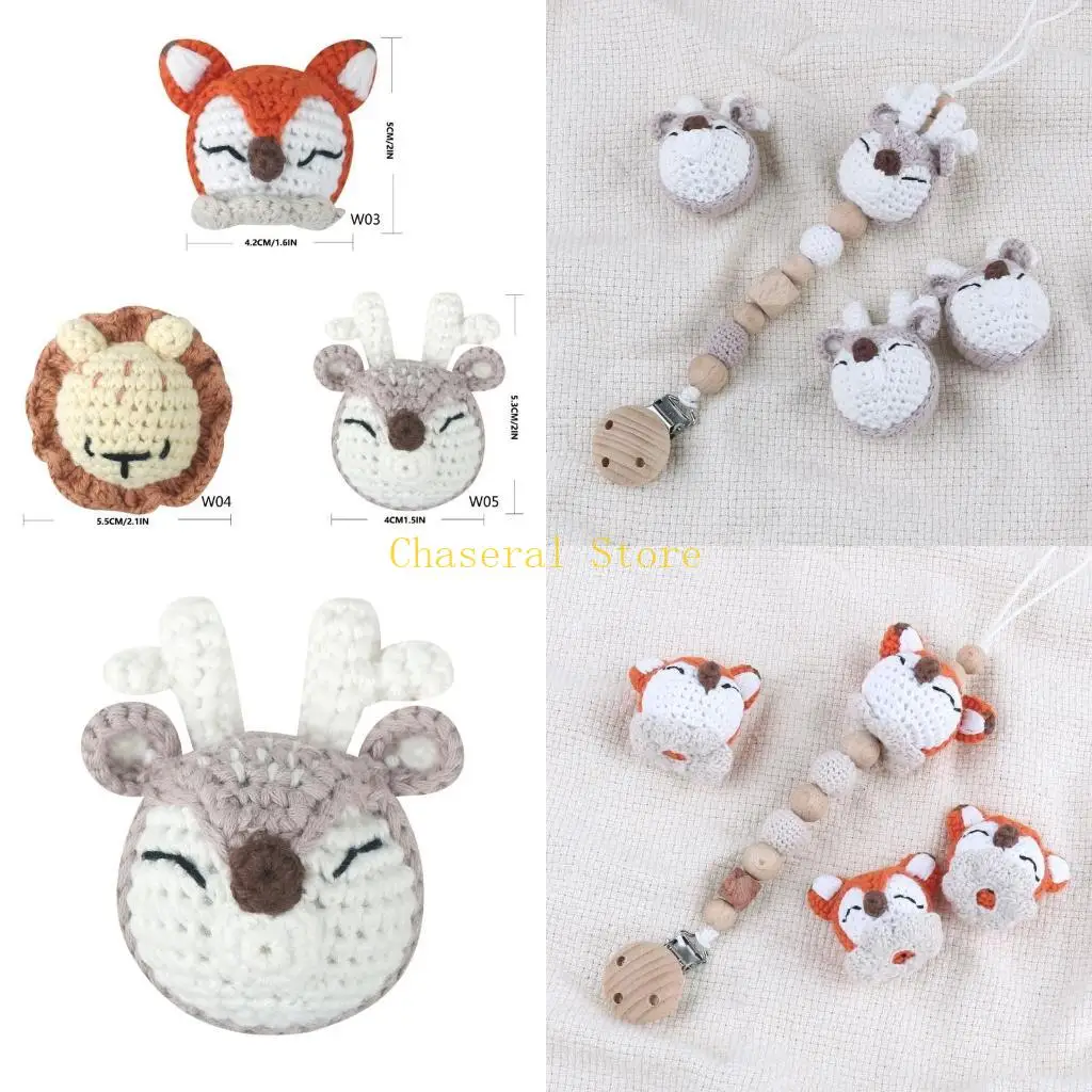 E7CE зажим для детской соски, аксессуары «сделай сам», вязаные крючком животные из бисера, игрушка для прорезывания зубов, для
E7CE зажим для детской соски, аксессуары «сделай сам», вязаные крючком животные из бисера, игрушка для прорезывания зубов, для