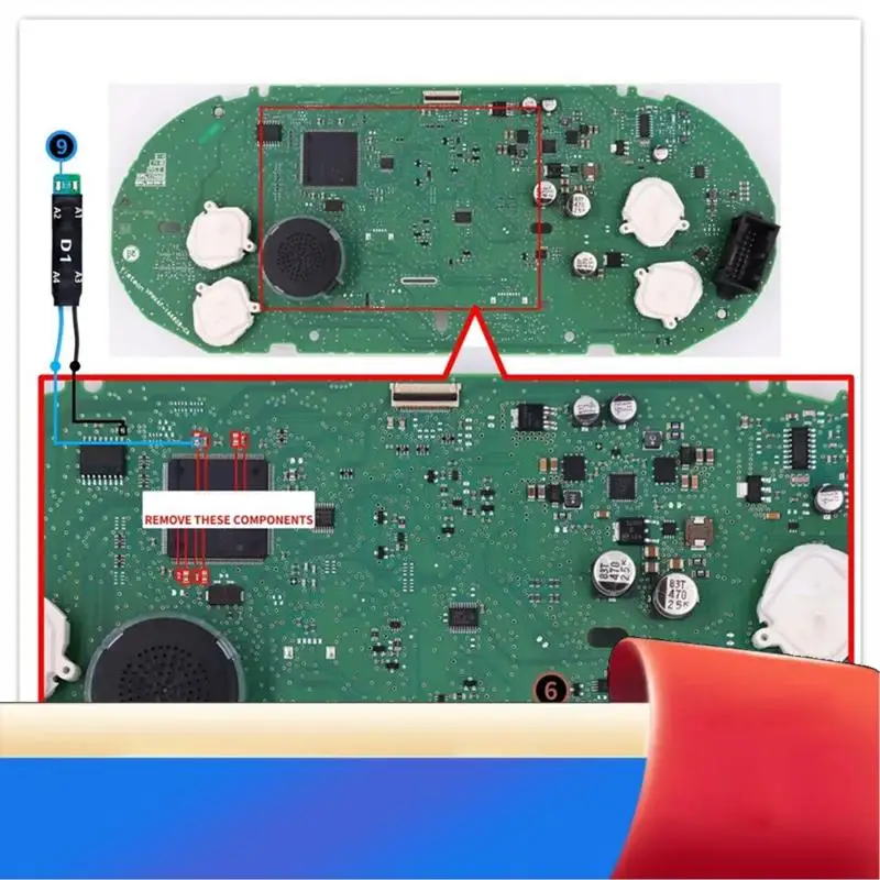 Сменные аксессуары для адаптера D1 для VAG MQB D70f34xx D70f35xx, ремонт пробега, без пайки, без подъемного штифта-X62A
Сменные аксессуары для адаптера D1 для VAG MQB D70f34xx D70f35xx, ремонт пробега, без пайки, без подъемного штифта-X62A