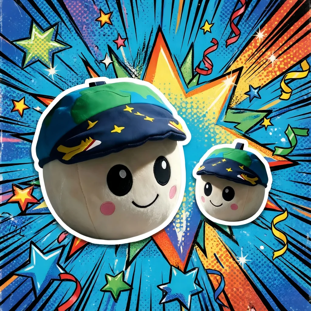 10cm Adorable Rise Plush Doll with Earth Hat Soft Moon Character Toy for Kids Space Fan Gift Idea Home
10cm Adorable Rise Plush Doll with Earth Hat Soft Moon Character Toy for Kids Space Fan Gift Idea Home