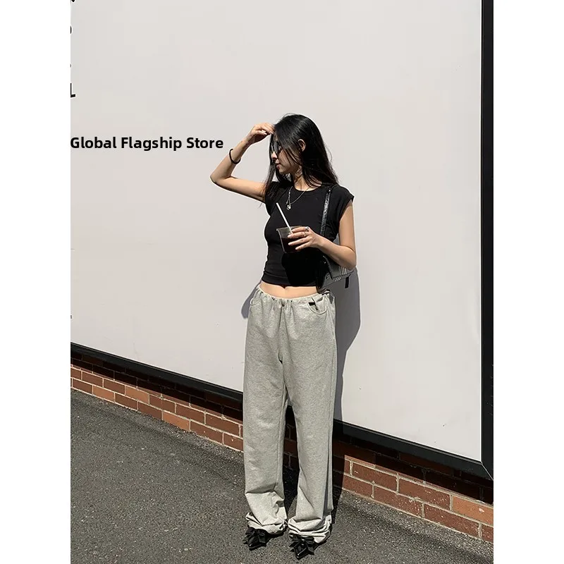 ay Wide Leg Pants Women's High Waist Drapey Casual Straight Leg Trousers Spring 2026 New Sle High Waist Design Sense
ay Wide Leg Pants Women's High Waist Drapey Casual Straight Leg Trousers Spring 2026 New Sle High Waist Design Sense