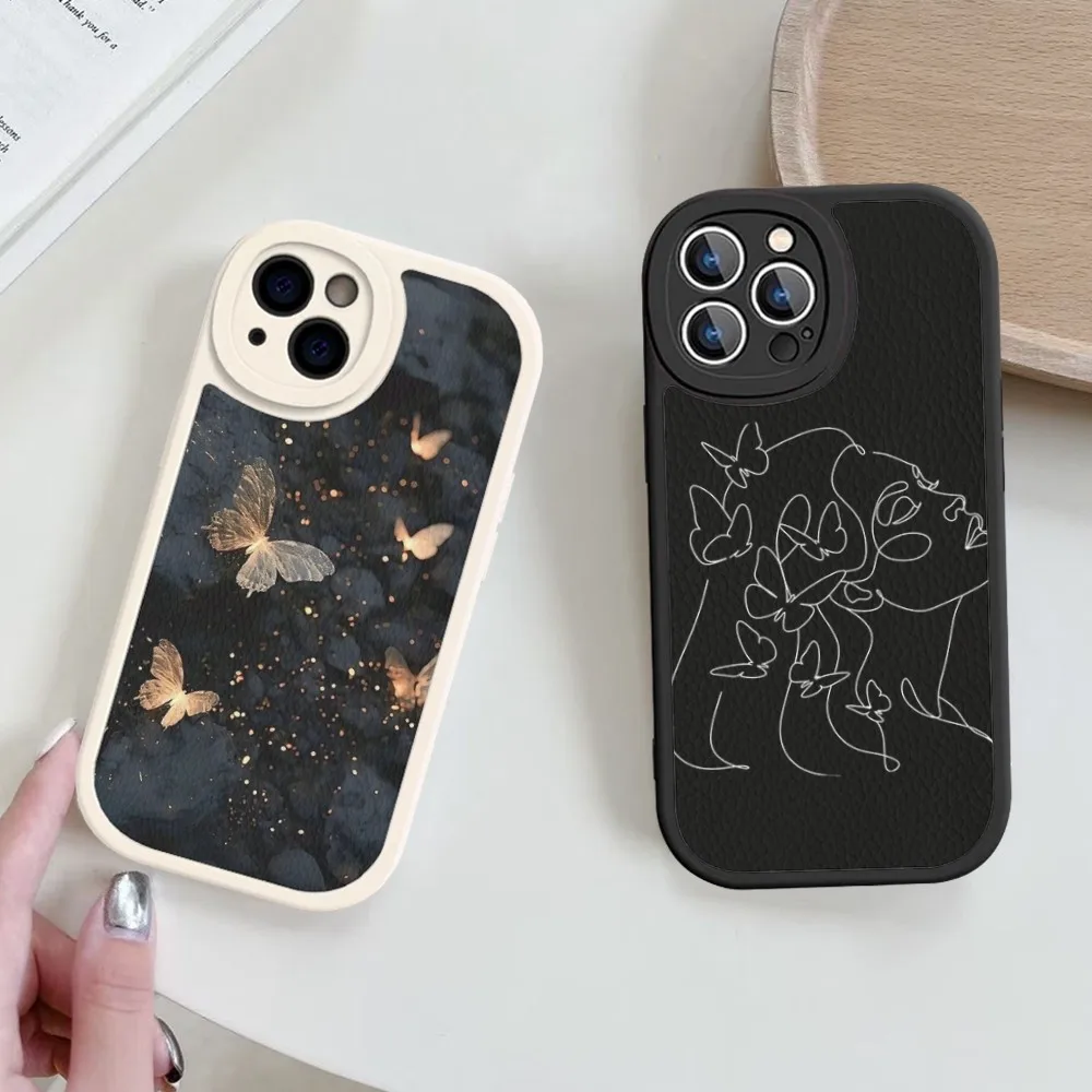 INS Retro Butterfly Phone Case Hard Leather For IPhone 16 15 14 13 12 Mini 11 14 Pro Max Xs X Xr 7 8 Plus Fundas
INS Retro Butterfly Phone Case Hard Leather For IPhone 16 15 14 13 12 Mini 11 14 Pro Max Xs X Xr 7 8 Plus Fundas