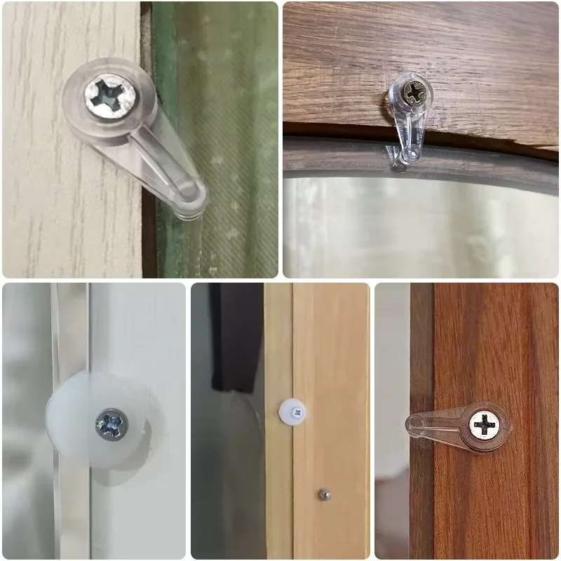 20PCS Retainer Clip Plastic Glass Panel Retainer Clips For Mirror With Screws Glass Clamp Hardware
20PCS Retainer Clip Plastic Glass Panel Retainer Clips For Mirror With Screws Glass Clamp Hardware