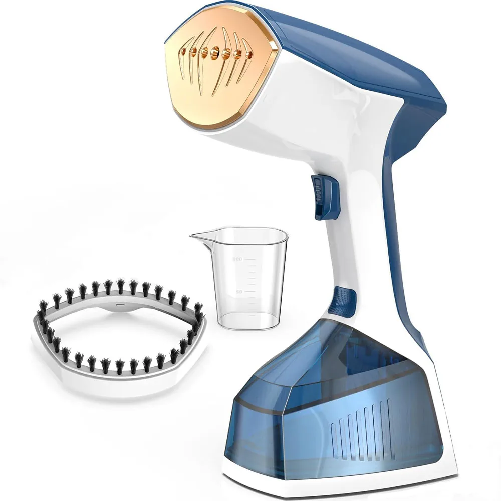 1800W 2-in-1 Travel Steamer & Iron - Mini Handheld Garment Care System (300mL Removable Tank, 3 Steam Settings, LCD Display)
1800W 2-in-1 Travel Steamer & Iron - Mini Handheld Garment Care System (300mL Removable Tank, 3 Steam Settings, LCD Display)