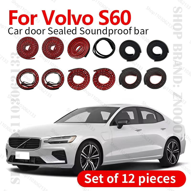 For Volvo S60 P3 SPA Car Door Seal Strip Rubber Double Layer Sealing Protector Soundproof Strip Dustproof Seal Strip 12PCS Set
For Volvo S60 P3 SPA Car Door Seal Strip Rubber Double Layer Sealing Protector Soundproof Strip Dustproof Seal Strip 12PCS Set