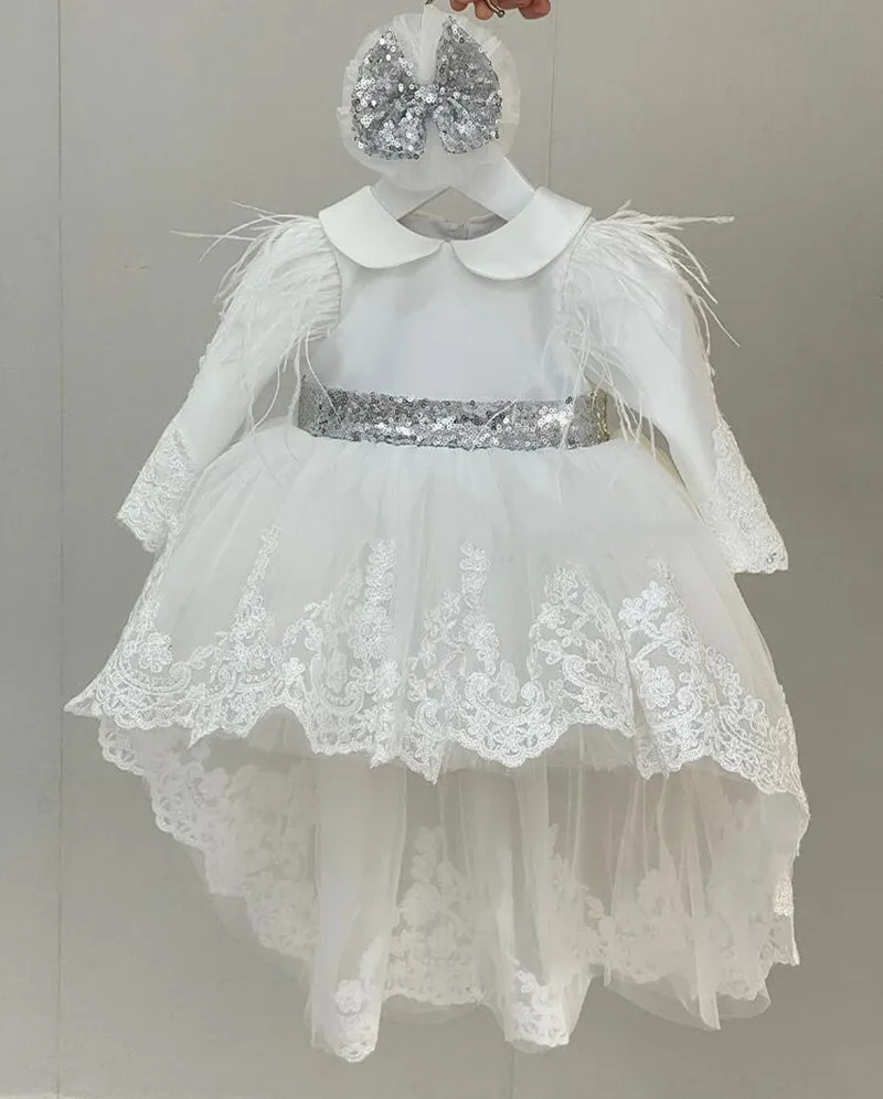Luxurious Flower Girl Dress Puff Girls Party Dresses for Wedding Long Sleeves Tulle Kids Christmas Ceremonial Dress
Luxurious Flower Girl Dress Puff Girls Party Dresses for Wedding Long Sleeves Tulle Kids Christmas Ceremonial Dress