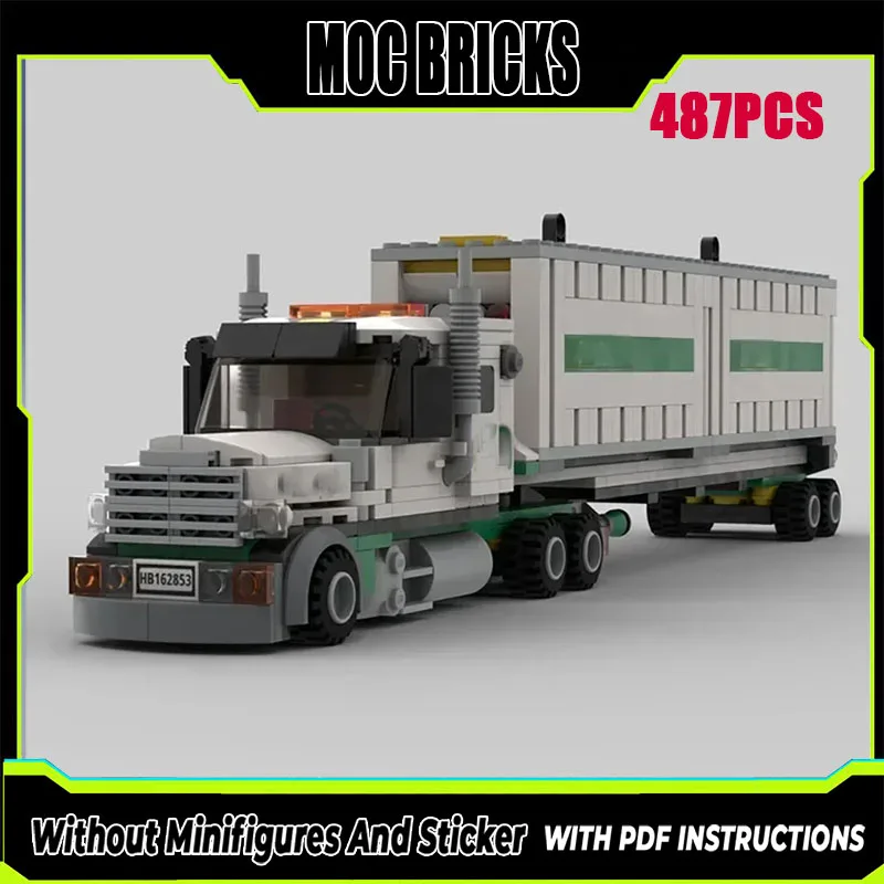 Moc Building Bricks Air Cargo Truck Container Trailer Car Model Technology Modular Blocks DIY Sets Assembly Christmas Toy Gift
Moc Building Bricks Air Cargo Truck Container Trailer Car Model Technology Modular Blocks DIY Sets Assembly Christmas Toy Gift