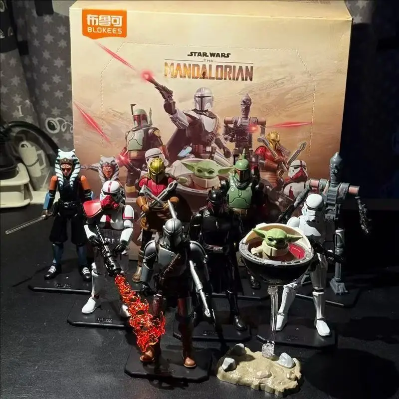 Blokees Star Wars the Mandalorian Ahsoka Din Djarin Vol.1 Action Figure Poseable Model Kit for Halloween And Christmas Gifts
Blokees Star Wars the Mandalorian Ahsoka Din Djarin Vol.1 Action Figure Poseable Model Kit for Halloween And Christmas Gifts