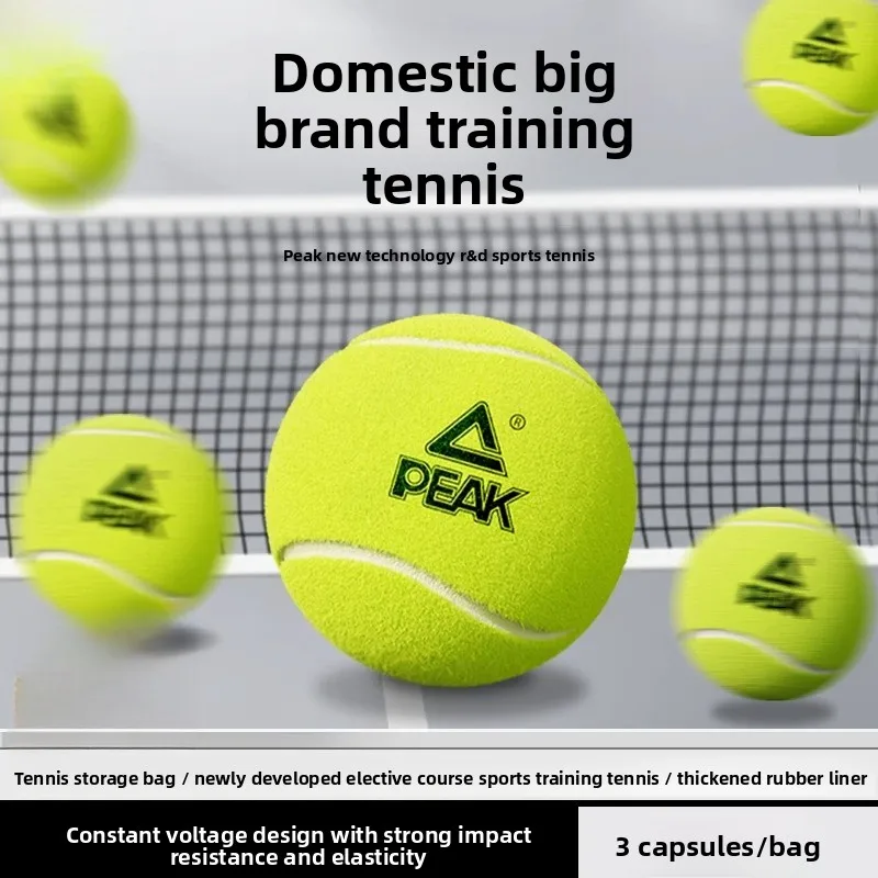 High Elastic Pressureless Tennis Balls Wear Resistant Professional Training Competition Tennis Balls
High Elastic Pressureless Tennis Balls Wear Resistant Professional Training Competition Tennis Balls