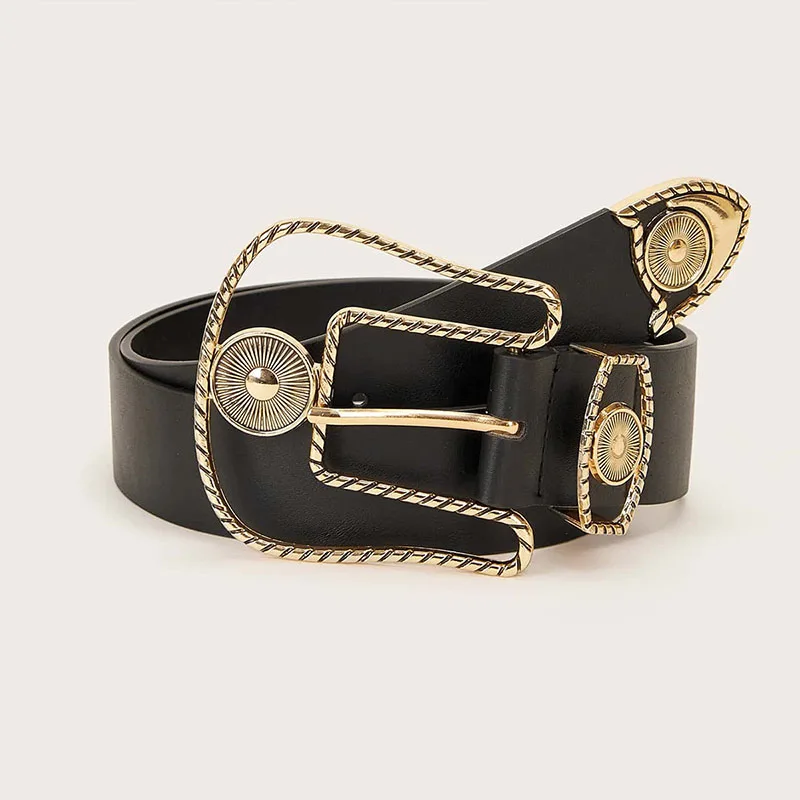 Big Buckle Belt For Women Woman Retro Casual Belt Fashion Women's Classical Skirt Belt Strap Female For Jeans
Big Buckle Belt For Women Woman Retro Casual Belt Fashion Women's Classical Skirt Belt Strap Female For Jeans