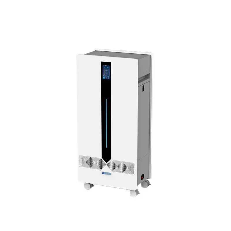 Commercial man-machine coexistence floor-to-ceiling air disinfection machine, deodorizing and removing formaldehyde
Commercial man-machine coexistence floor-to-ceiling air disinfection machine, deodorizing and removing formaldehyde