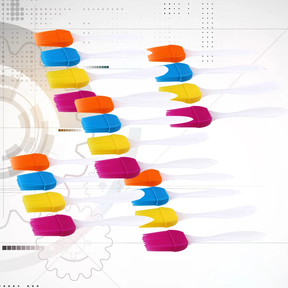 20 Pcs Silicone Brush Pastry Home Baking High Temperature Resistance BBQ Basting
20 Pcs Silicone Brush Pastry Home Baking High Temperature Resistance BBQ Basting