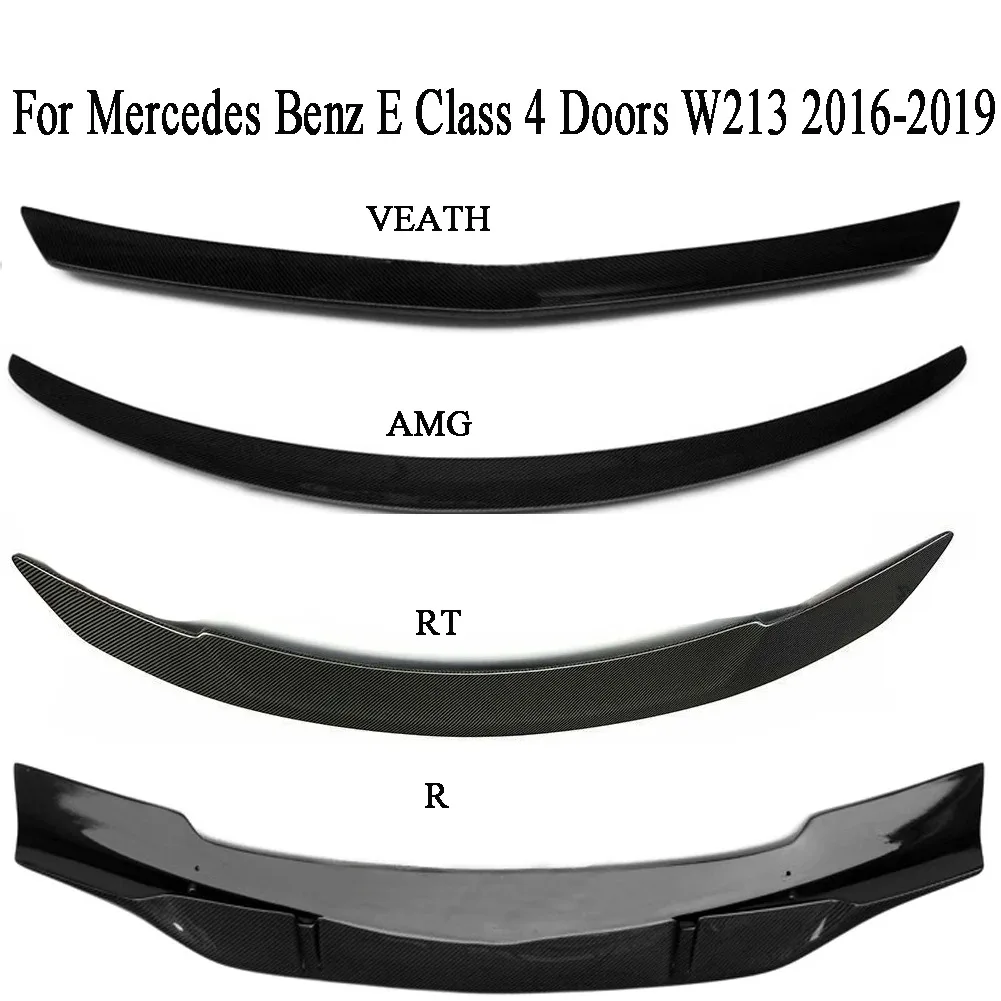 Автомобильный задний спойлер из углеродного волокна для Mercedes Benz E- Class W213 2016 2017 2018 2019 R AMG RT Veath Style
Автомобильный задний спойлер из углеродного волокна для Mercedes Benz E- Class W213 2016 2017 2018 2019 R AMG RT Veath Style