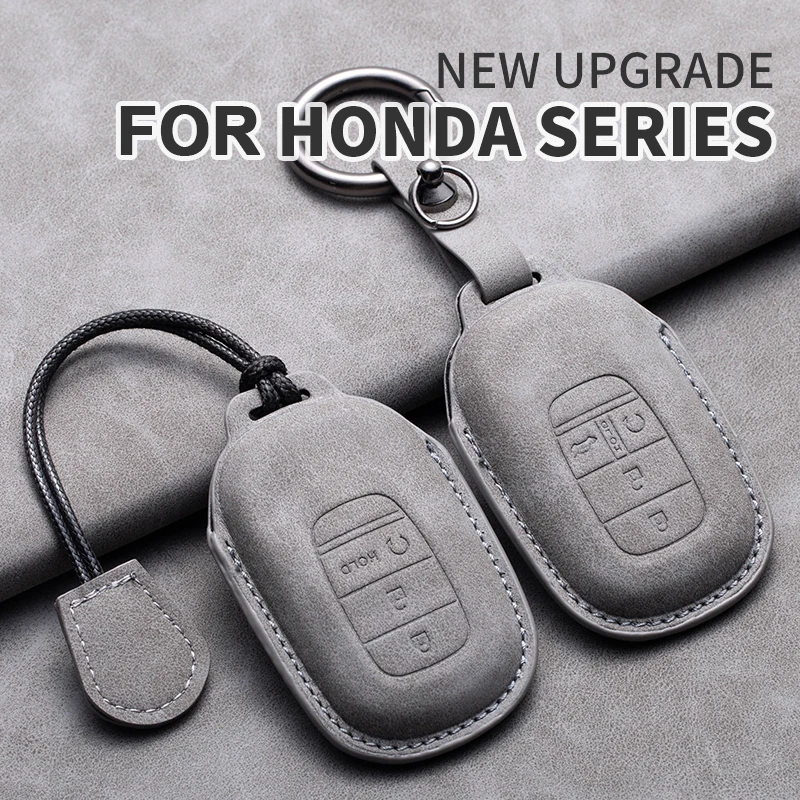 Car Remote Key Case Cover for Honda HR-V CR-V CRV Civic Accord 2021 2022 2023 Leather Car Key Shell Fob Keychain Car Accessories
Car Remote Key Case Cover for Honda HR-V CR-V CRV Civic Accord 2021 2022 2023 Leather Car Key Shell Fob Keychain Car Accessories