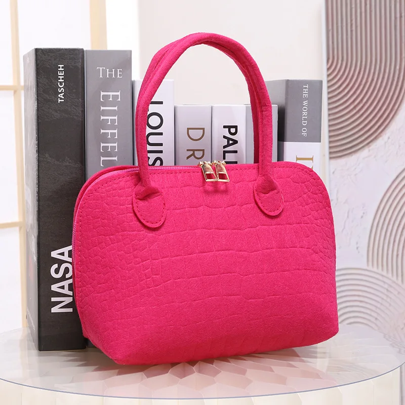 Фетровая сумка Простая сумка через плечо Модная для покупок Ежедневное использование Повседневный случай
Фетровая сумка Простая сумка через плечо Модная для покупок Ежедневное использование Повседневный случай